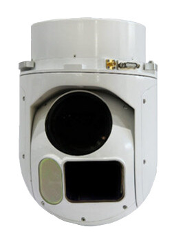 1080P Fotocamera a luce visibile Fotoelettrico 20/80mm Lunghezza focale Imager termico infrarosso non raffreddato