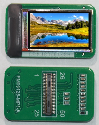 Interfaccia RGB Display a LED da 0,39 pollici con risoluzione 1024×768 per visualizzazione ad alta risoluzione a luminosità massima di 1500 Cd/m2