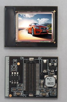 Vertical RGB Strip Micro OLED Microdisplay with Maximum Brightness of 3000 Cd/m2 and Active Area of 15.19mm×14.36mm