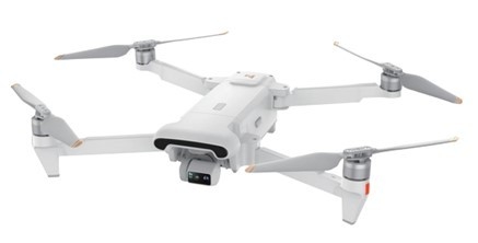 Mini UAV leggero con 1025 g di peso al decollo Tempo di volo massimo 47 min 372 mm di passo e 12 ore di controllo remoto