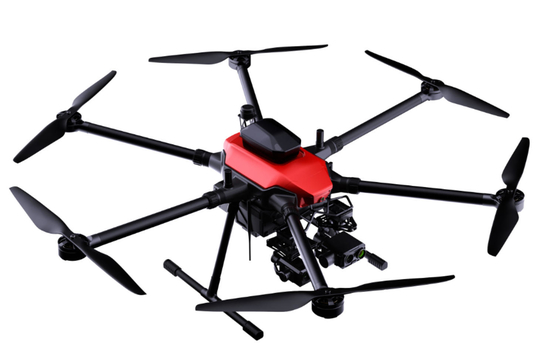 Kit Drone Hexacopter Serat Karbon dengan Muatan 10kg