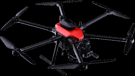 SKYLLE II Drone Esacottero: 15kg Carico Utile, 61min Autonomia, Telaio in Fibra di Carbonio